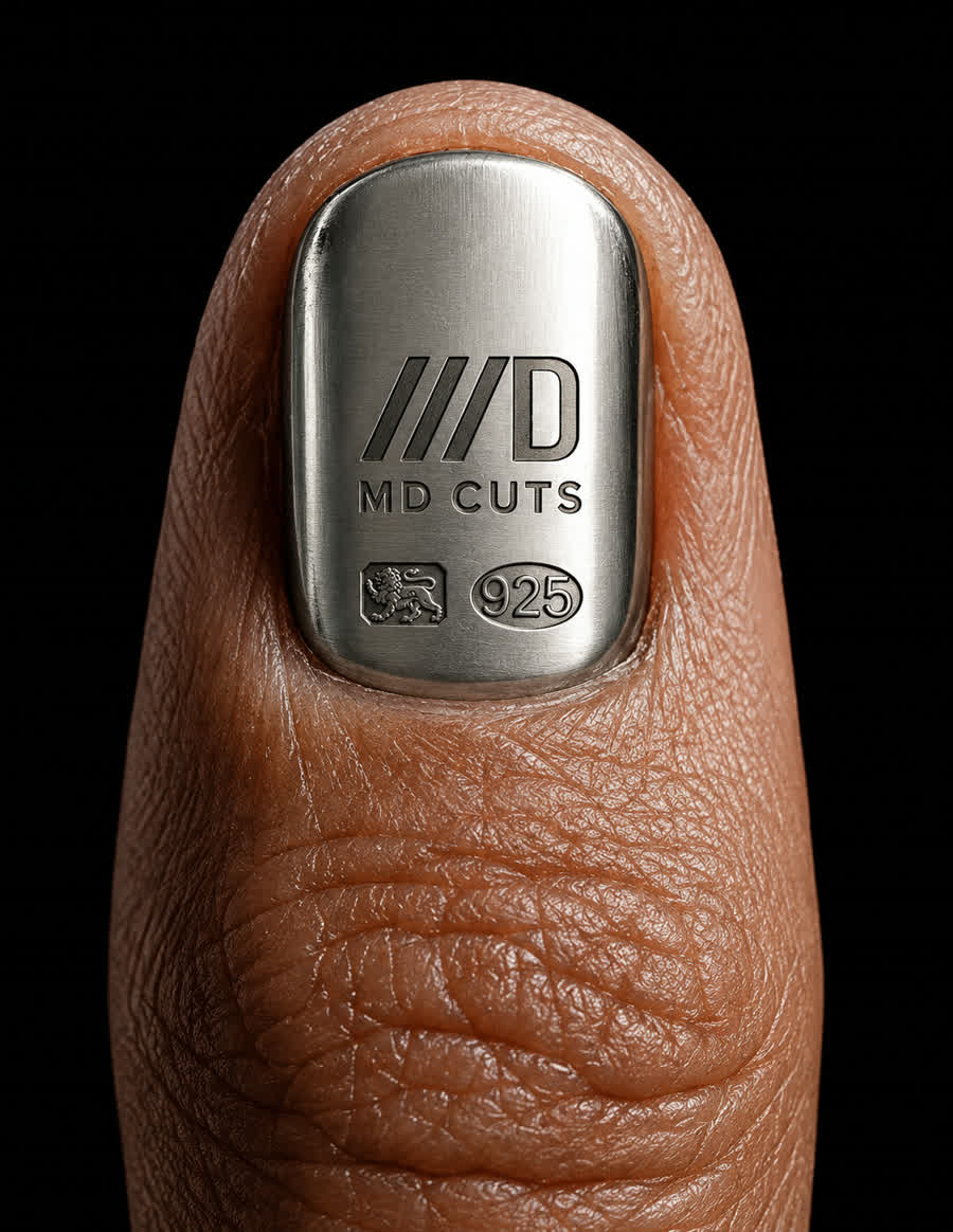 MD CUTS 银质拇指标志